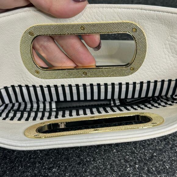 Charming Charlie NWT Off White Clutch - Picture 7 of 7